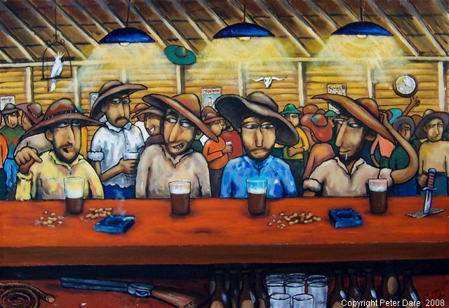 FRIDAY NIGHT IN THE DROVERS PUB