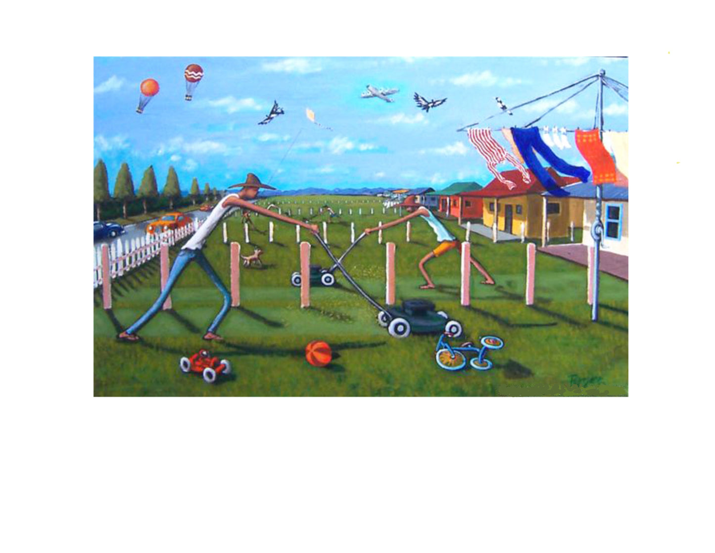 Suburban weekend