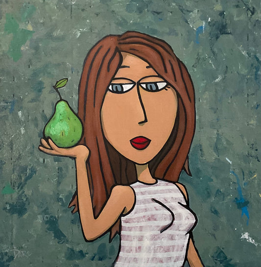 A SIMPLE PEAR - Original Artwork