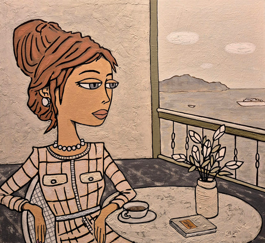 Coffee by the sea