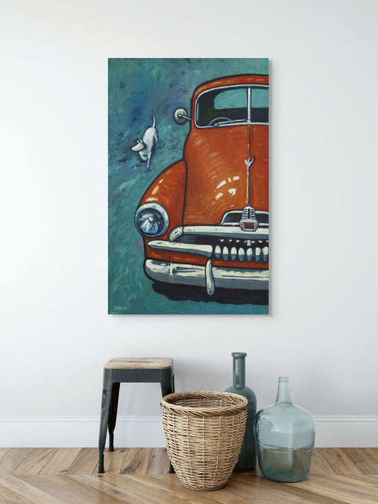 WHERE WAS THAT TYRE - Original Artwork